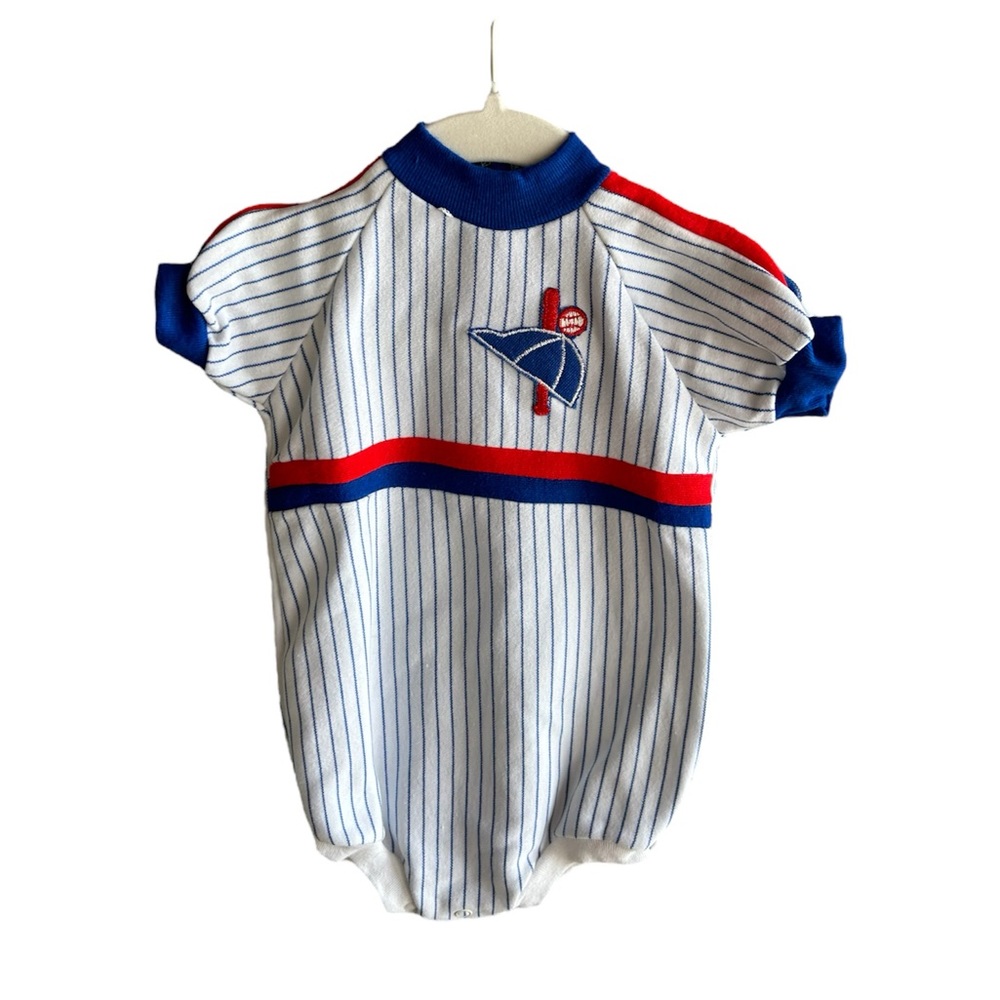 Vintage Baseball themed onsie, 24 months